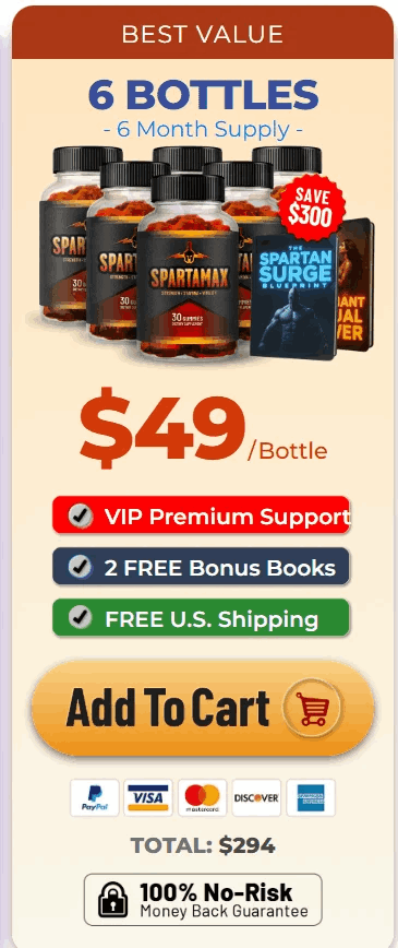 Spartamax  Tonic 6 bottle