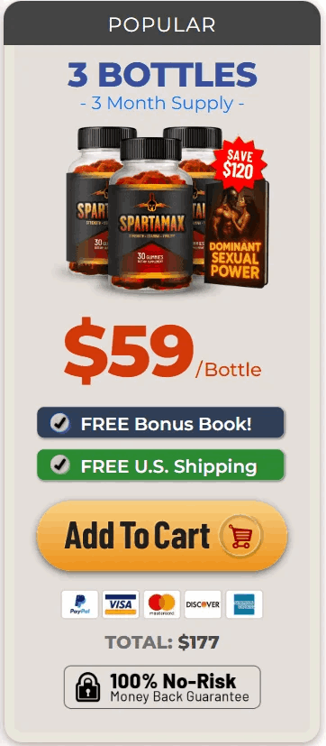 Spartamax  Tonic 3 bottle
